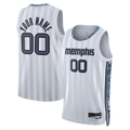 Moorv Custom M.Grizzlies White 202526 City Edition Swingman Stitched Jerseys