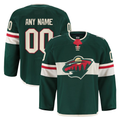 Moorv Custom M.Wild Green Home Authentic Pro Jerseys