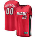 Moorv Custom M.Heat  Red Fast Break Jerseys - Statement Edition