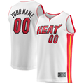 Moorv Custom M.Heat White Fast Break Replica Jerseys - Association Edition
