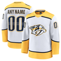 Moorv Custom N.Predators White Away Premium Jerseys