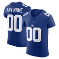 Moorv Custom NY.Giants Royal Vapor F.U.S.E. Elite Stitched Jerseys