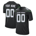 Moorv Custom NY.Jets Black Home Game Any Name & Numbers Stitched Jerseys