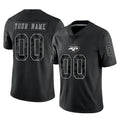 Moorv Custom NY.Jets Black Limited Reflective Home Game Any Name & Numbers Stitched Jerseys