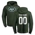 Moorv Custom NY.Jets Green LOGO Pullover Hoodies Limited Game Any Name & Numbers Stitched Jerseys