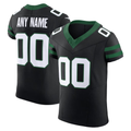 Moorv Custom NY.Jets Legacy Black Alternate Vapor F.U.S.E. Elite Stitched Jerseys
