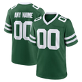 Moorv Custom NY.Jets Legacy Green Game Stitched Jerseys