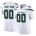 Moorv Custom NY.Jets White Limited Vapor F.U.S.E. Home Game Any Name & Numbers Stitched Jerseys