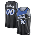 Moorv Custom O.Magic Black Swingman Jerseys - Statement Edition