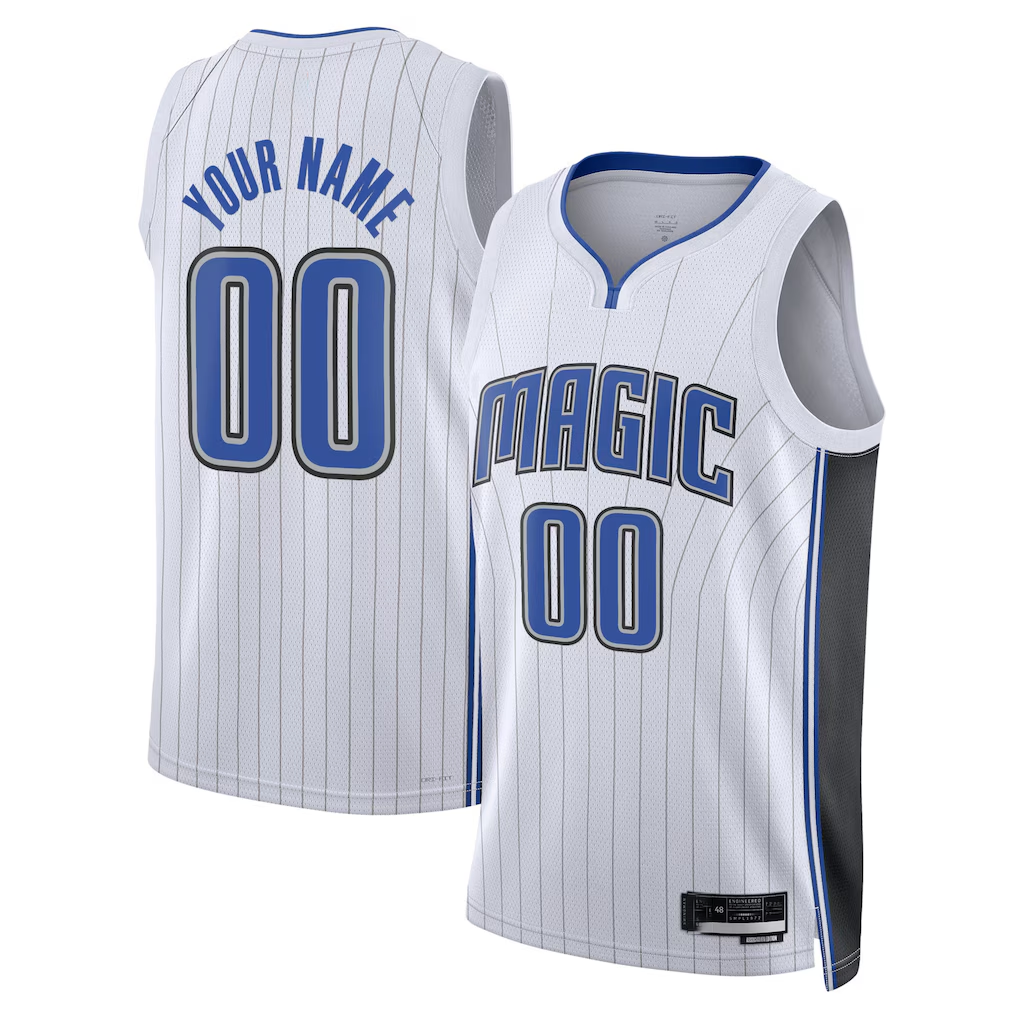 Moorv Custom O.Magic White Swingman Jerseys - Association Edition