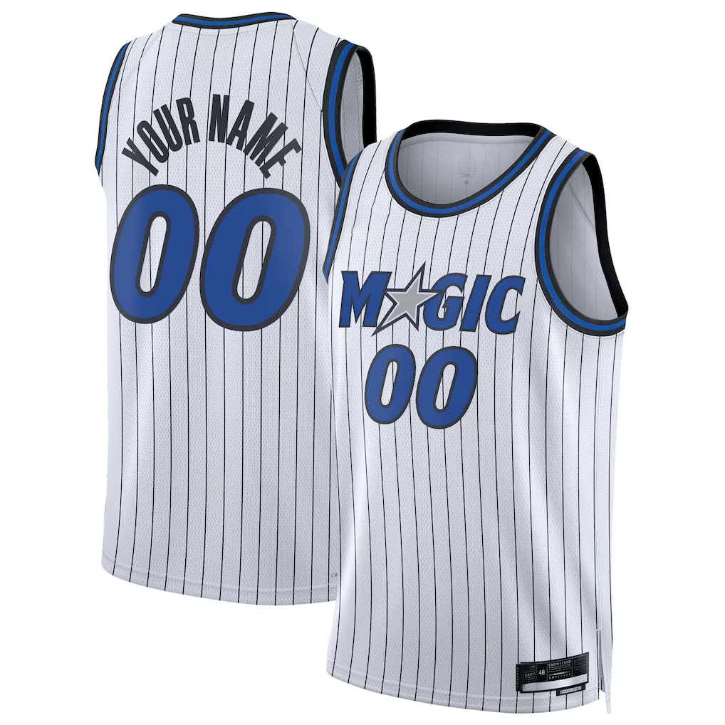 Moorv Custom O.Magic White Swingman Jerseys - Association Edition
