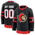 Moorv Custom O.Senators Black Home Premium Jerseys