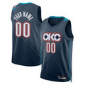 Moorv Custom OC.Thunder Blue 202526 City Edition Swingman Stitched Jerseys