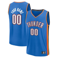 Moorv Custom OC.Thunder Blue Fast Break Stitched Jerseys - Icon Edition