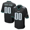 Moorv Custom P.Eagles Black Home Game Any Name & Numbers Stitched Jerseys