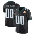 Moorv Custom P.Eagles Black Limited Vapor Untouchable Super Bowl LIX Home Game Any Name & Numbers Stitched Jerseys
