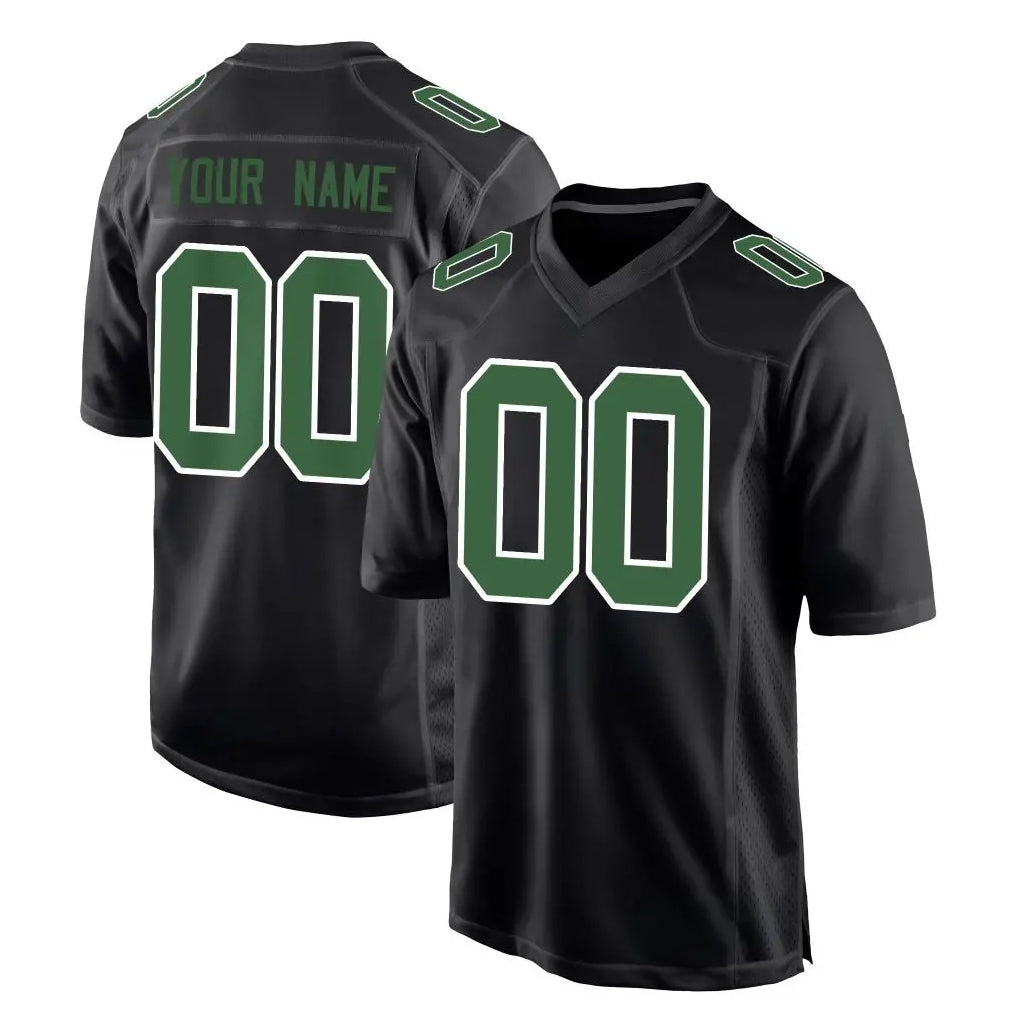Moorv Custom P.Eagles Carbon Green Fashion Home Game Any Name & Numbers Stitched Jerseys
