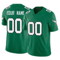 Moorv Custom P.Eagles Green Kelly Alternate Vapor F.U.S.E. Home Game Any Name & Numbers Stitched Jerseys