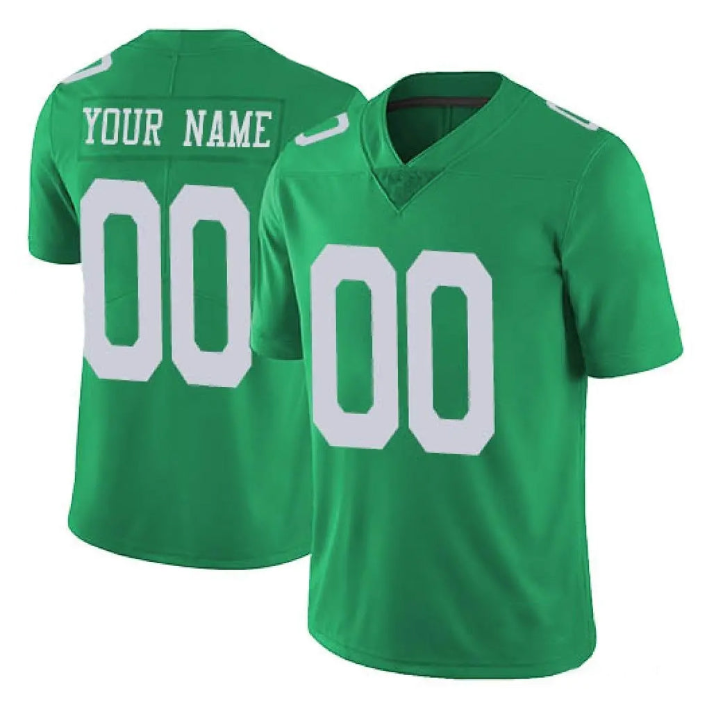 Moorv Custom P.Eagles Green Limited Vapor Untouchable Home Game Any Name & Numbers Stitched Jerseys