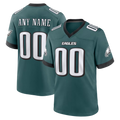 Moorv Custom P.Eagles Midnight Green Team Stitched Jerseys