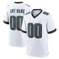 Moorv Custom P.Eagles White Game Home Any Name & Numbers Stitched Jerseys