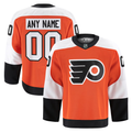 Moorv Custom P.Flyers Orange Home Authentic Pro Jerseys