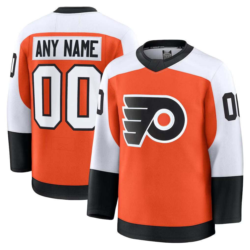 Moorv Custom P.Flyers Orange Home Premium Jerseys