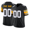 Moorv Custom P.Steelers Black Limited Alternate Vapor F.U.S.E. Home Game Any Name & Numbers Stitched Jerseys