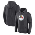Moorv Custom P.Steelers Gray Pullover Hoodies Limited Any Name & Numbers  Stitched Jerseys
