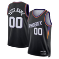 Moorv Custom P.Suns Black Swingman Stitched Jerseys - Statement Edition