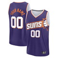 Moorv Custom P.Suns Purple Fast Break Stitched Jerseys - Icon Edition