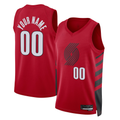 Moorv Custom PT.Blazers Red 202223 Swingman Stitched Jerseys - Statement Edition