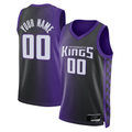 Moorv Custom S.Kings Purple Swingman Stitched Jerseys - Statement Edition