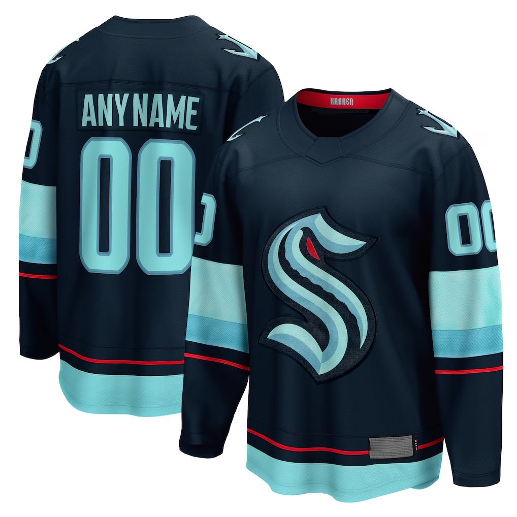 Moorv Custom S.Kraken Deep Sea Blue Home Breakaway Jerseys