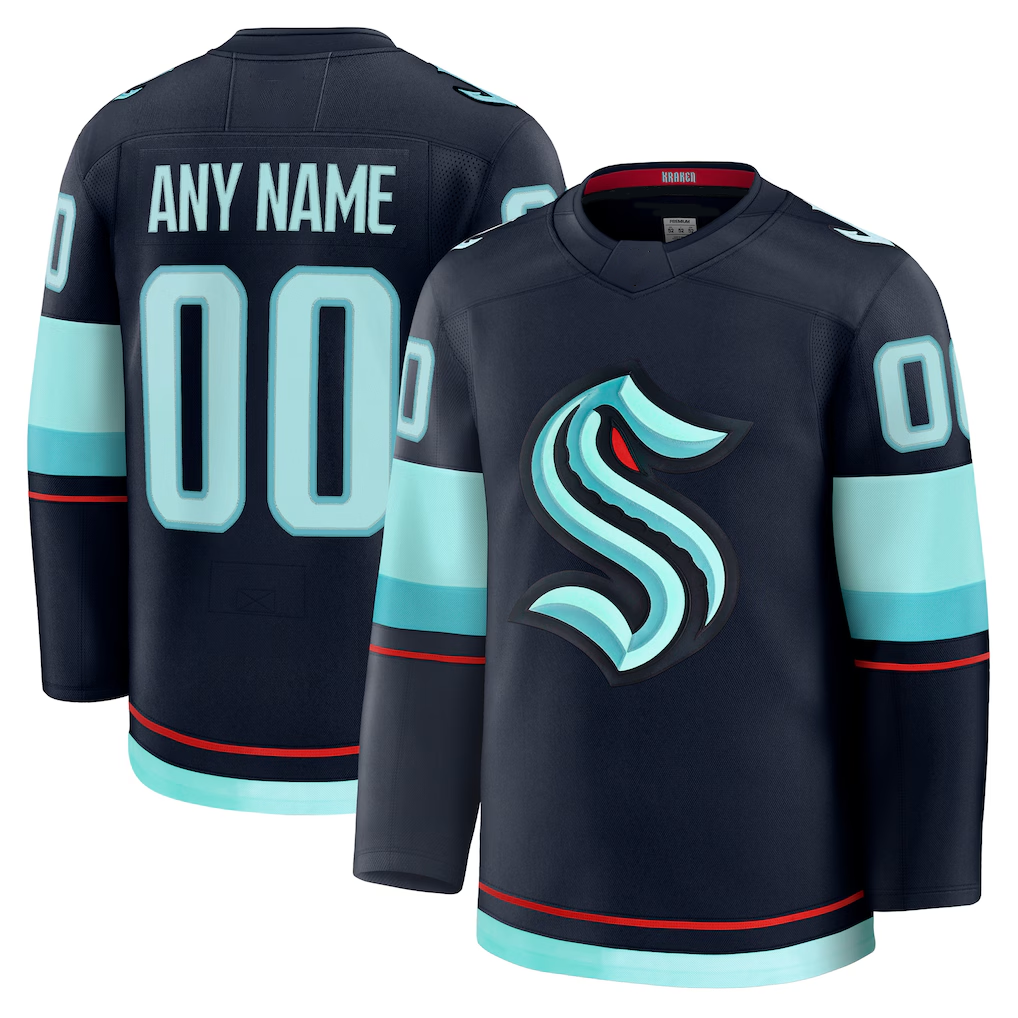Moorv Custom S.Kraken Deep Sea Blue Home Premium Jerseys