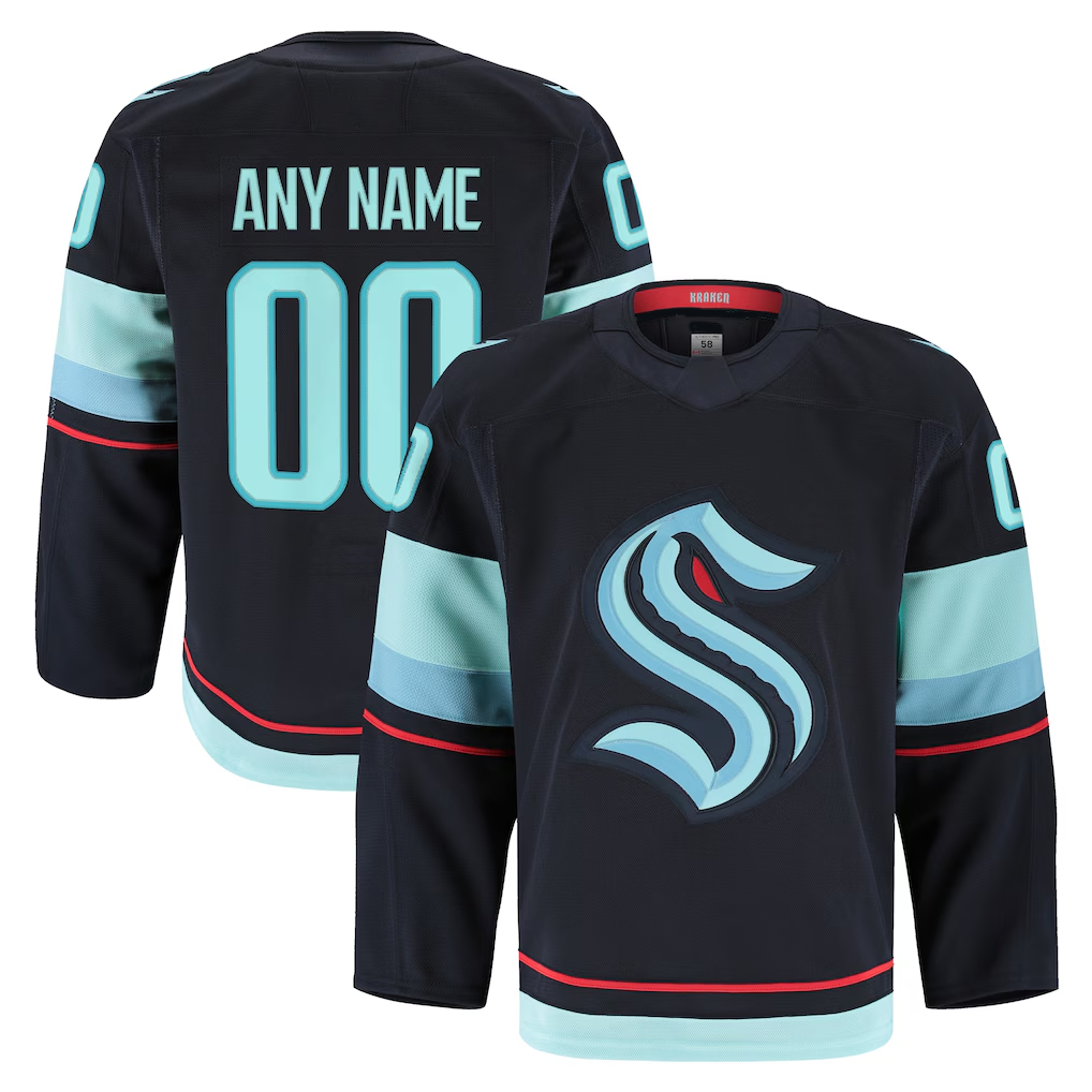 Moorv Custom S.Kraken Deep Sea Blue Home Premium Jerseys