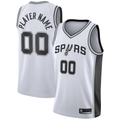 Moorv Custom SA.Spurs White 202021 Swingman Stitched Jerseys- Association Edition