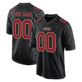 Moorv Custom SF.49ers Black Fashion Home Game Any Name & Numbers Stitched Jerseys