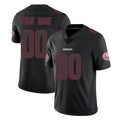 Moorv Custom SF.49ers Black Impact Limited Home Game Any Name & Numbers Stitched Jerseys