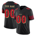 Moorv Custom SF.49ers Black Limited Rivalries Collection Home Game Any Name & Numbers Stitched Jerseys