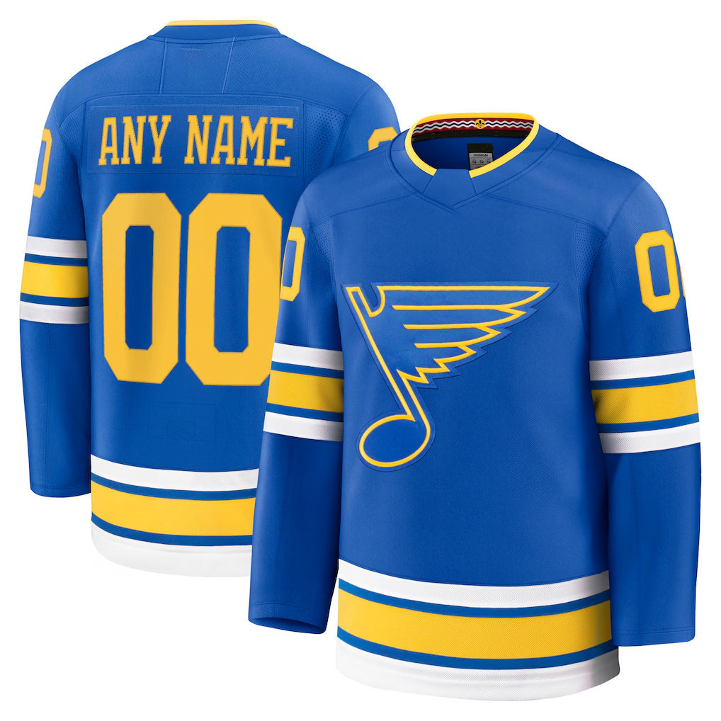 Moorv Custom SL.Blues Blue Home Premium Jerseys