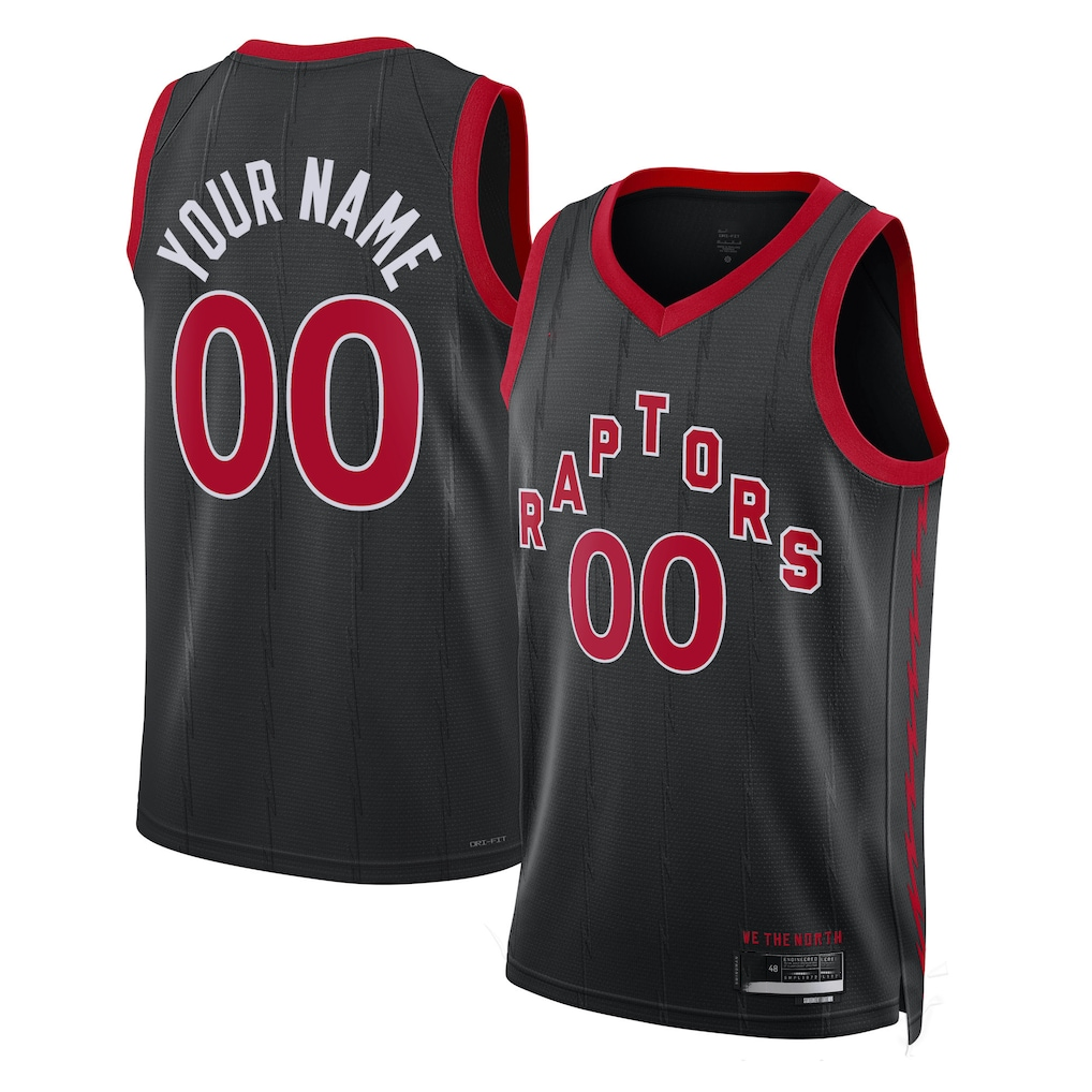 Moorv Custom T.Raptors Black 202223 Swingman Jerseys - Statement Edition