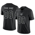 Moorv Custom TB.Buccaneers Black RFLCTV Limited Stitched Jerseys