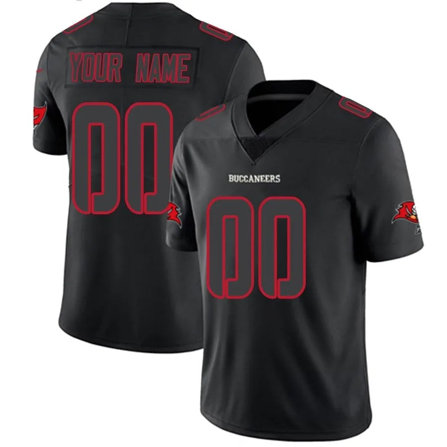 Moorv Custom TB.Buccaneers Limited Black Stitched Jerseys