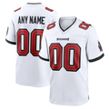 Moorv Custom TB.Buccaneers White Team Game Stitched Jerseys