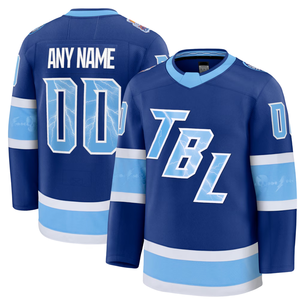 Moorv Custom TB.Lightning Blue 2026 Stadium Series Premium Jerseys
