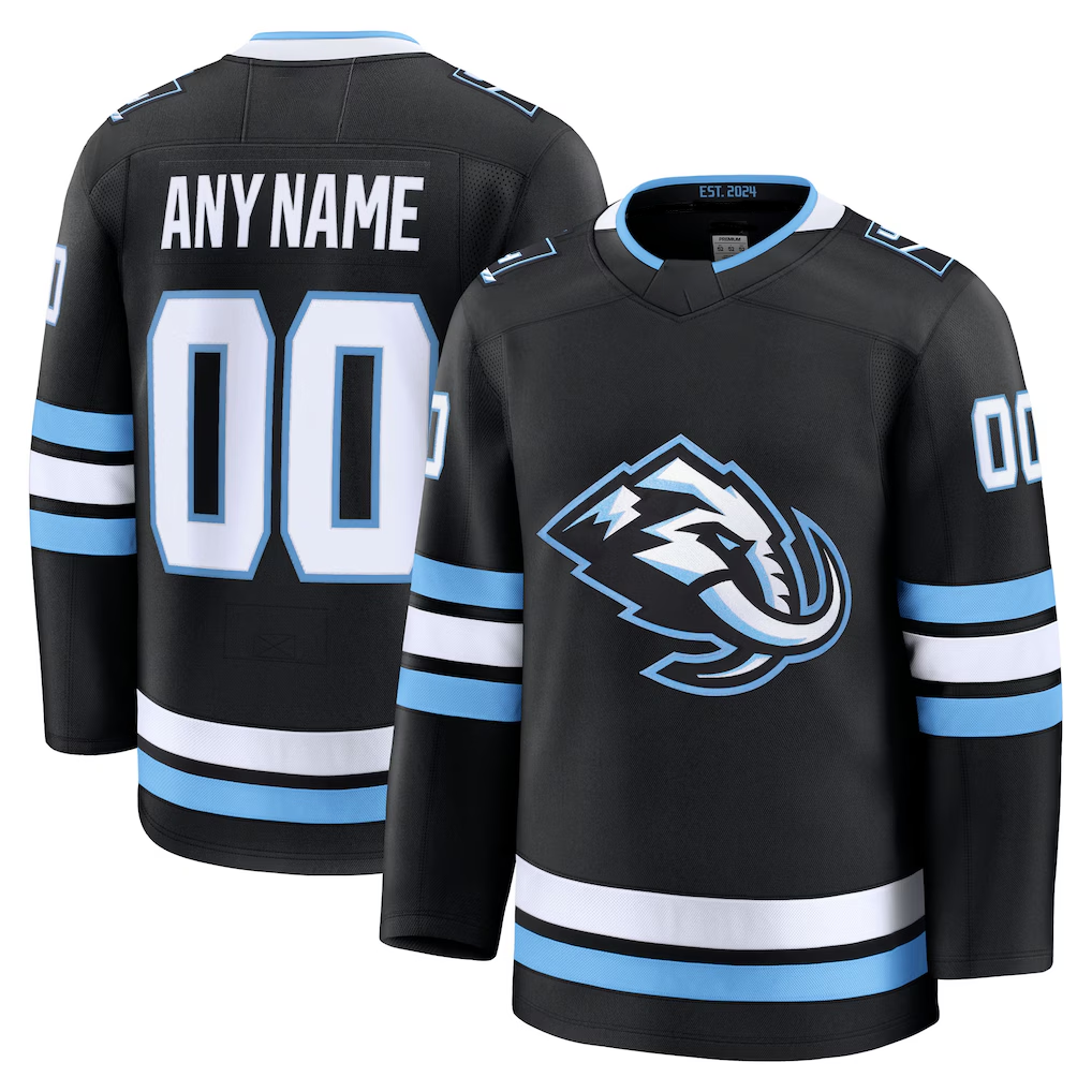Moorv Custom U.Mammoth Black Home Premium Jerseys