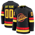 Moorv Custom V.Canucks Black Alternate Premium Jerseys