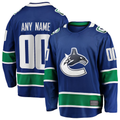 Moorv Custom V.Canucks Blue Home Team Breakaway Jerseys