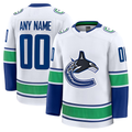 Moorv Custom V.Canucks White Away Premium Jerseys